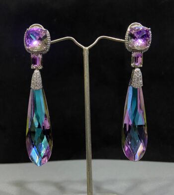 Crystal earring