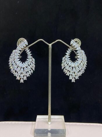 CZ earrings