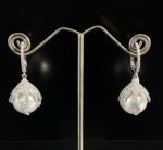 Cz Pearl Drop earring