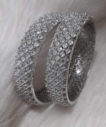 Cubic zirconia bangles